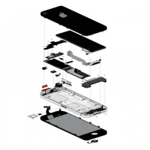 iphone 4S güç - power ekran kilit düğmesi-2