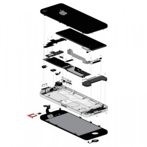 iphone 5S nano sim kart sürücü - tepsi-4